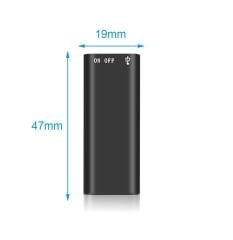 16 Gb Mini Ses Kayıt Cihazı Otg Dönüştürücü ile Telefondan Dinleme