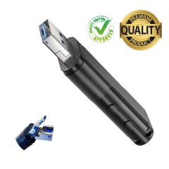 32 Gb USB Disk Flash Bellek Kulaklıkla Dinleme Kayıt Cihazı Sese Duyarlı