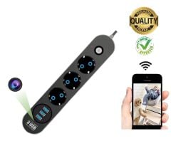 Priz Gizli Video Kamera Usb Şarj Güvenlik Kamerası 32 Gb Hafızalı Uzaktan İzleme ve Kayıt