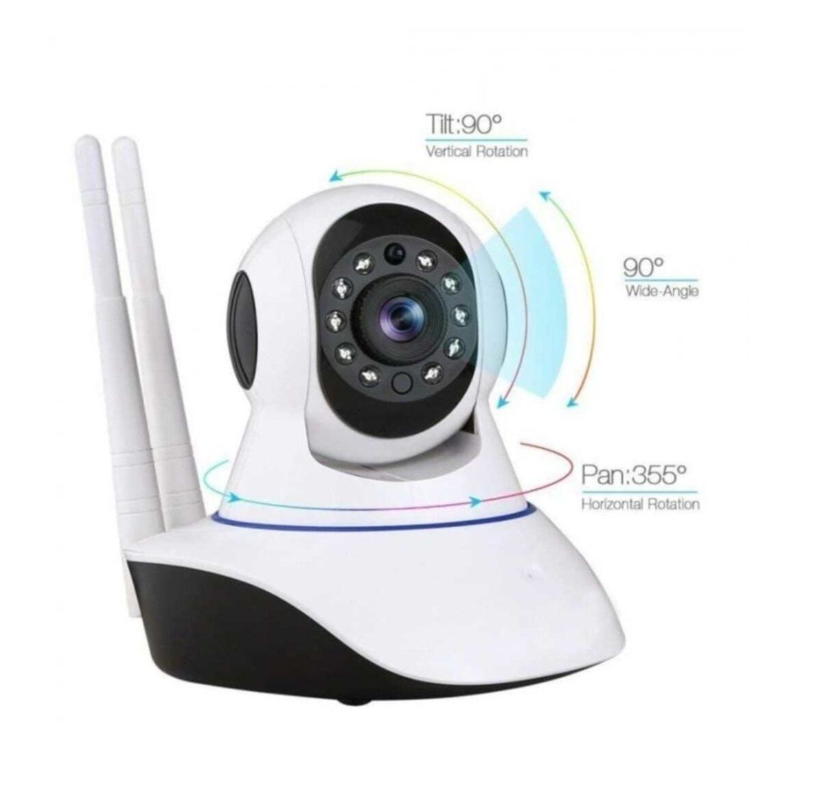 Wifi ip Kamera Bebek Izleme Kamerası Uzaktan İzleme Hareketli Video Ses Kayıt Dinleme