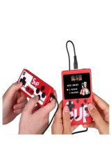 Sup Çift Kol 400 Nostalji Oyunlu Mini Atari Oyun Konsolu Nostalji Eski Oyunlar