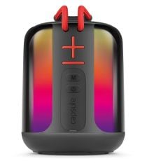 Capsule Taşınabilir Bluetooth Hoparlör Ses Bombası Yüksek Ses Gücü Sese Duyarlı Led Işık Bass