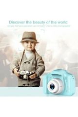Dijital Fotoğraf Makinesi Çocuk Mini 1080p Hd Kamera Selfie Çocuk Gelişimi Oyuncak