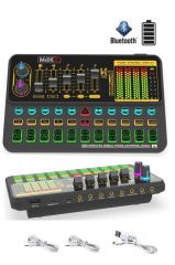 Lastvoice BM800 Live Platinium Set Efektli Ses Kartı Mikrofon Stand Kayıt Canlı Yayın Seti (Pc ve Telefon)