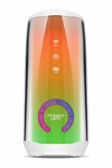 Senfoni Taşınabilir Bluetooth Hoparlör Ses Bombası Yüksek Ses Gücü Sese Duyarlı Led Işık