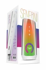 Senfoni Taşınabilir Bluetooth Hoparlör Ses Bombası Yüksek Ses Gücü Sese Duyarlı Led Işık