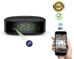 Masa Saat Gizli Kamera Hareket Sensörlü Ses Video Kayıt 32gb Uzaktan Canlı İzleme Dinleme Cihazı