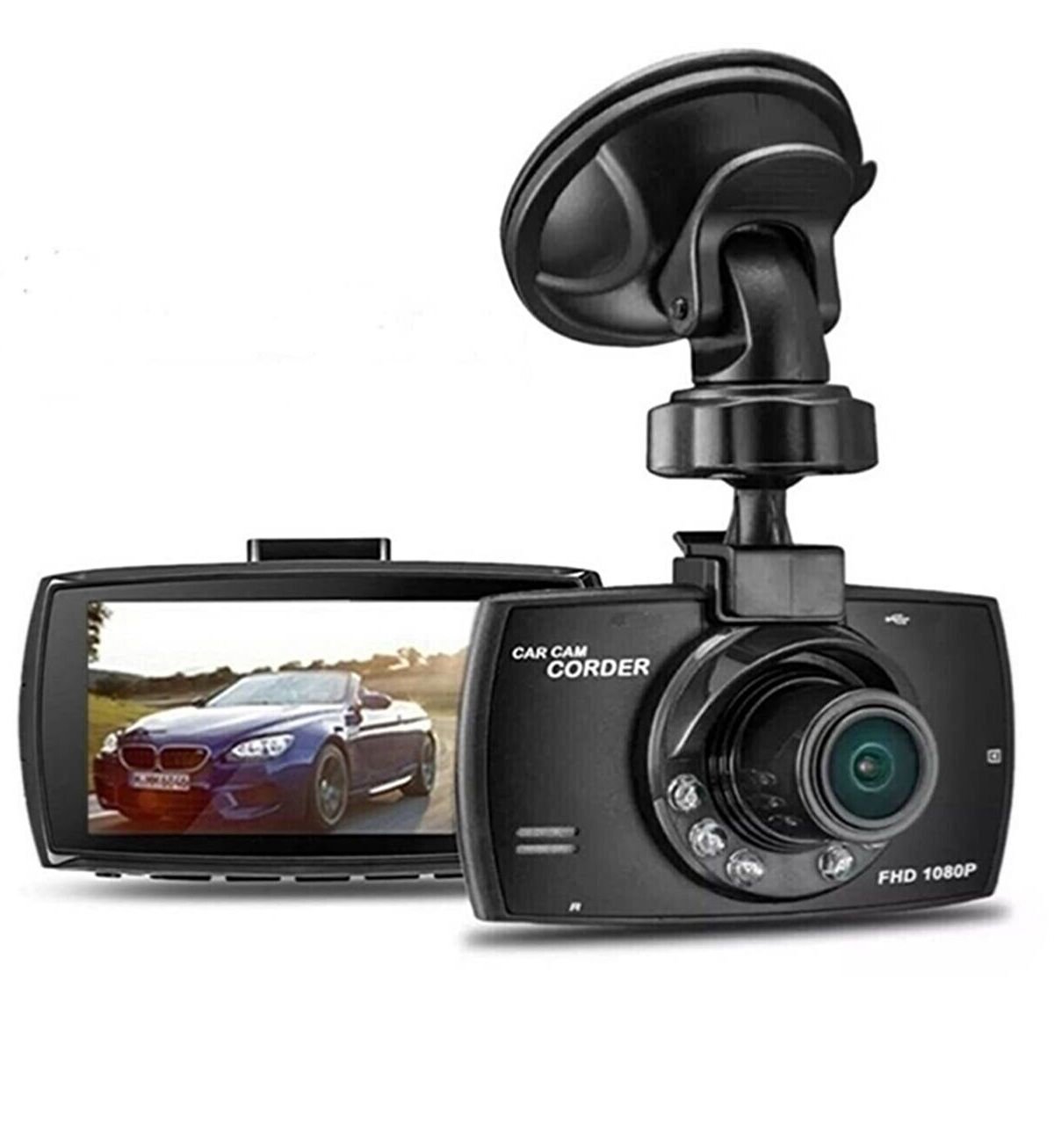 1080p Full Hd Araç Içi Kamera Araç Yol Kayıt Kamerası Çakmaklık Girişli