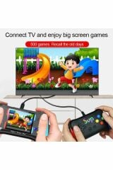 Nostalji 500 Oyunlu 2 Li Atari Gamebox Oyun Konsolu Sup Atari X8m Siyah